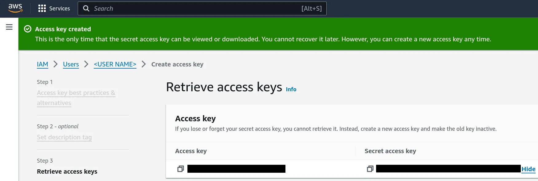 Access Key